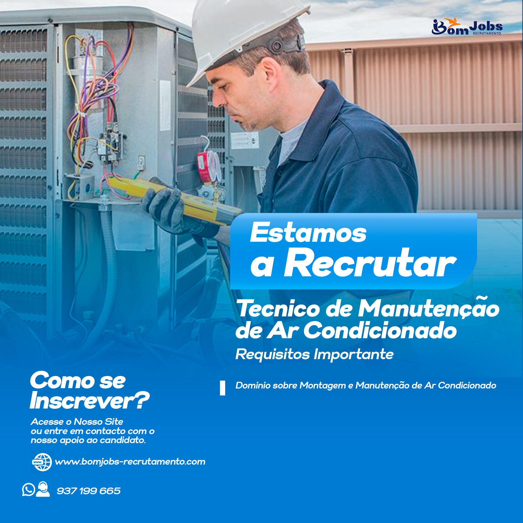 TÉCNICO DE MANUTENÇÃO DE AR CONDICIONADO