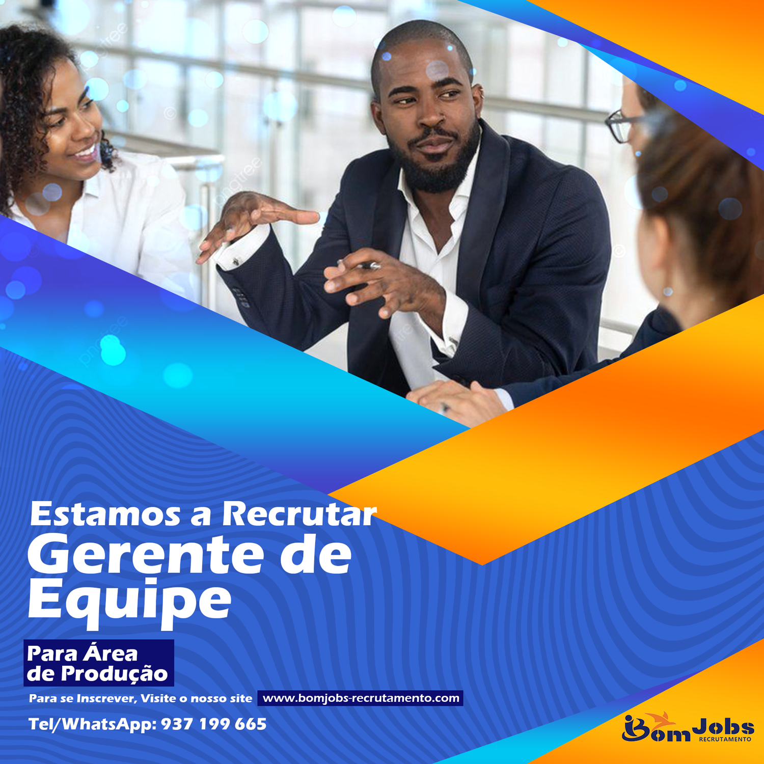 GERENTE DE EQUIPE PARA ÁREA DE PRODUÇÃO