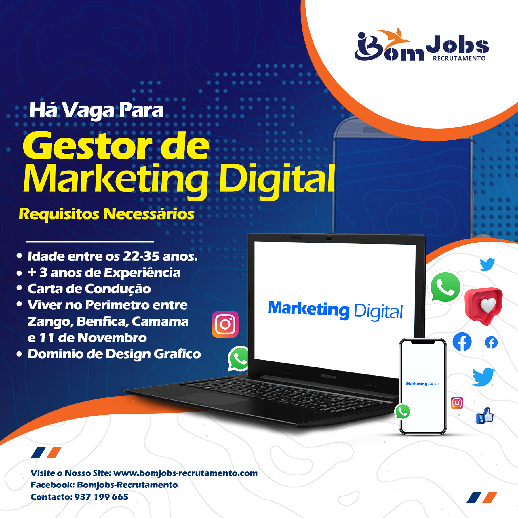 Gestor de Marketing Digital