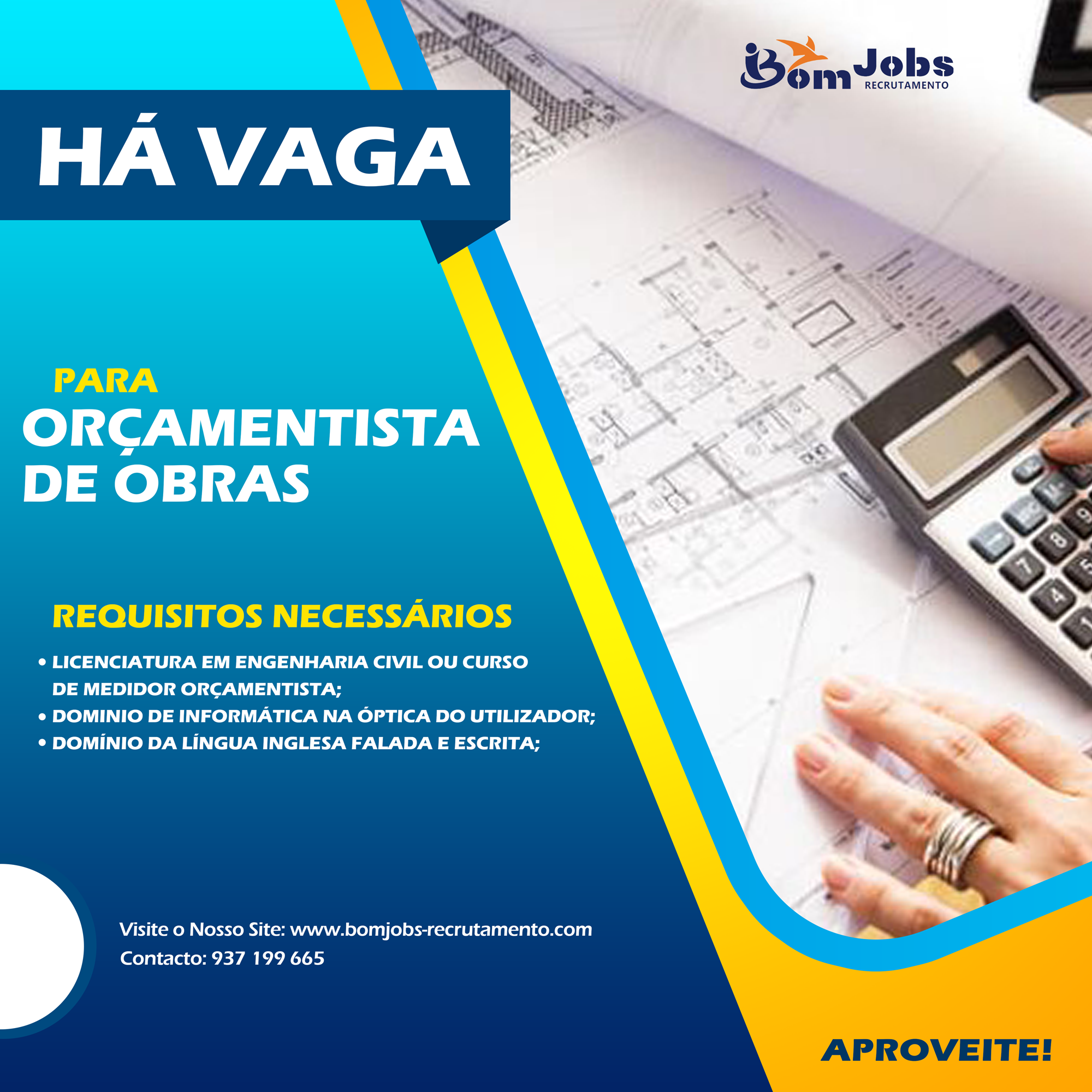 ORÇAMENTISTA DE OBRAS